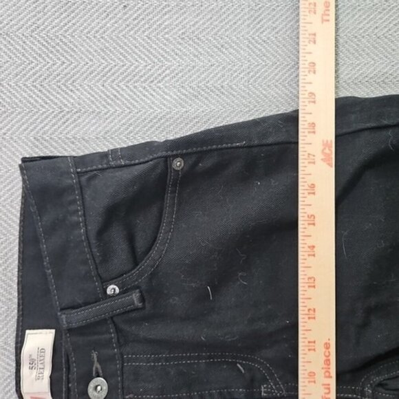 Levi's Jeans 550 Women's 10 Husky Relaxed Fit 28x26 Black Magic NWT - Picture 9 of 16